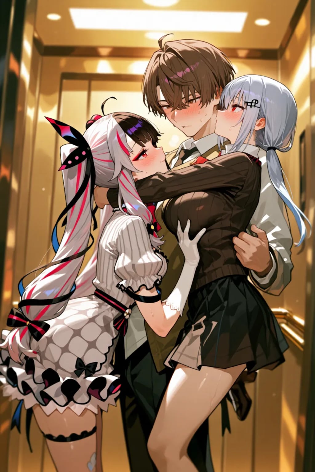 smc組５　エレベーター内