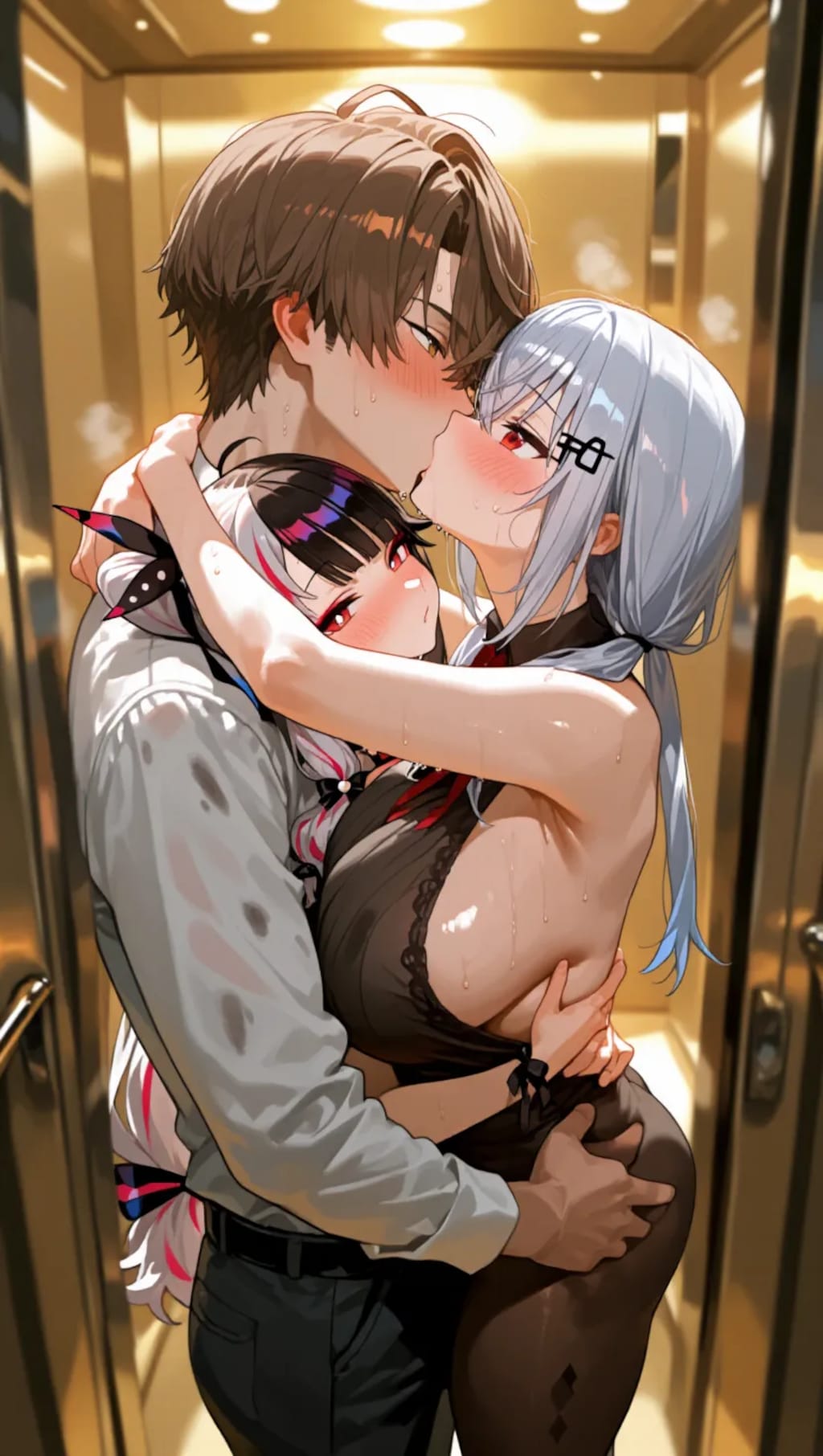 smc組５　エレベーター内