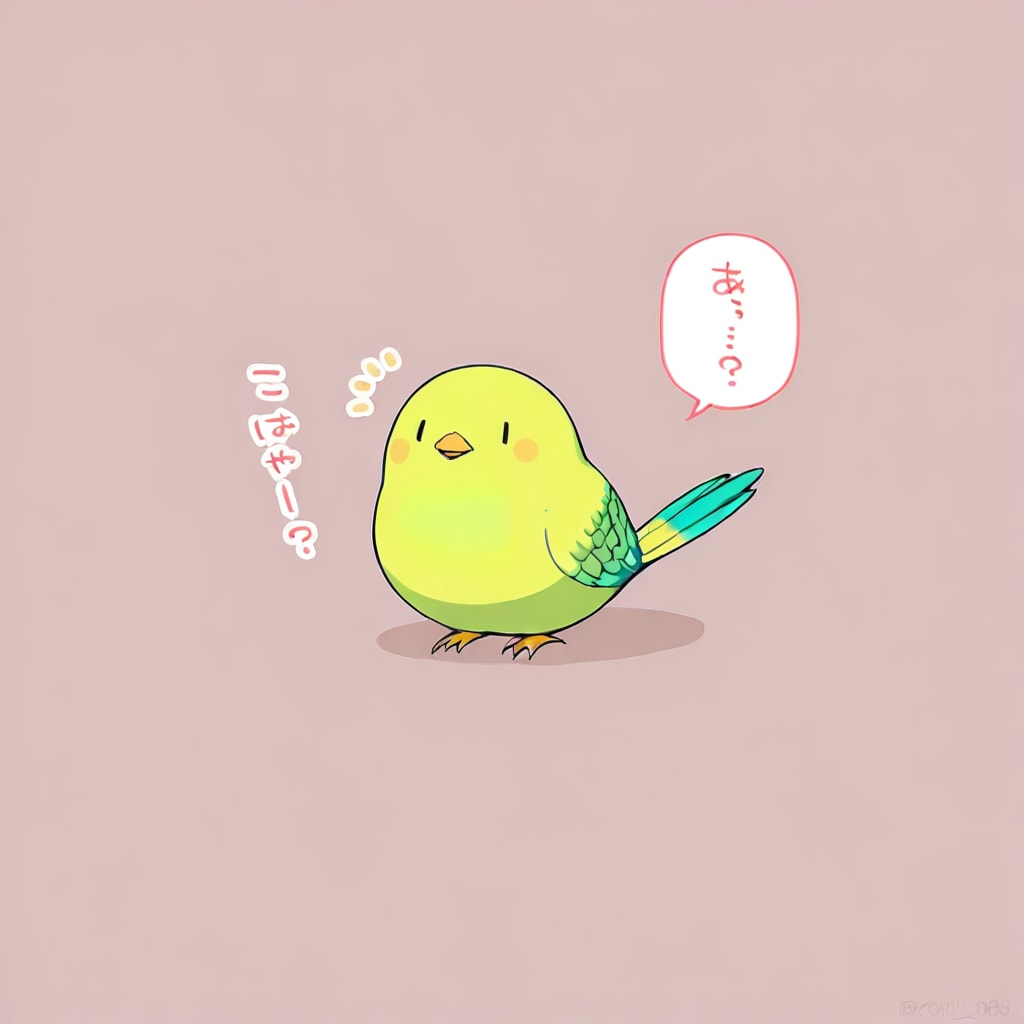 DRAGON版喋るインコ