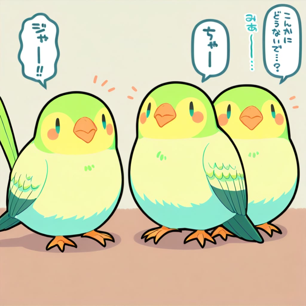 DRAGON版喋るインコ