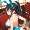 バニガ&デニムパンツ💓 2枚目