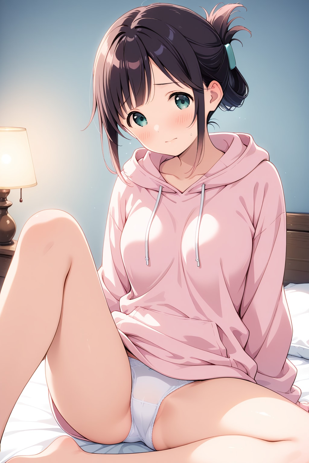 パーカー1枚ってのがまたいいですねー
