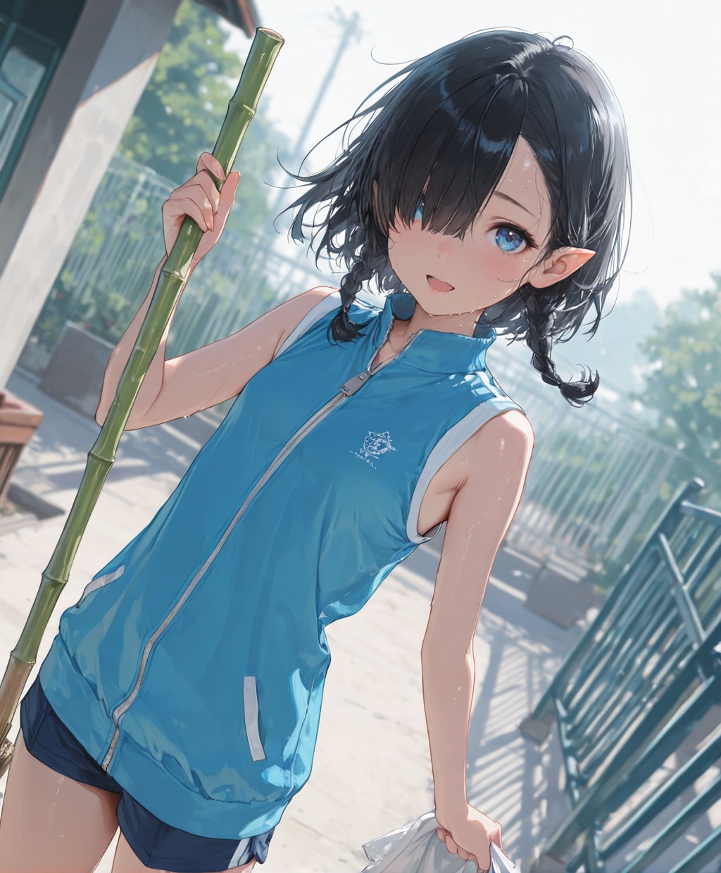 夏休み前の掃除