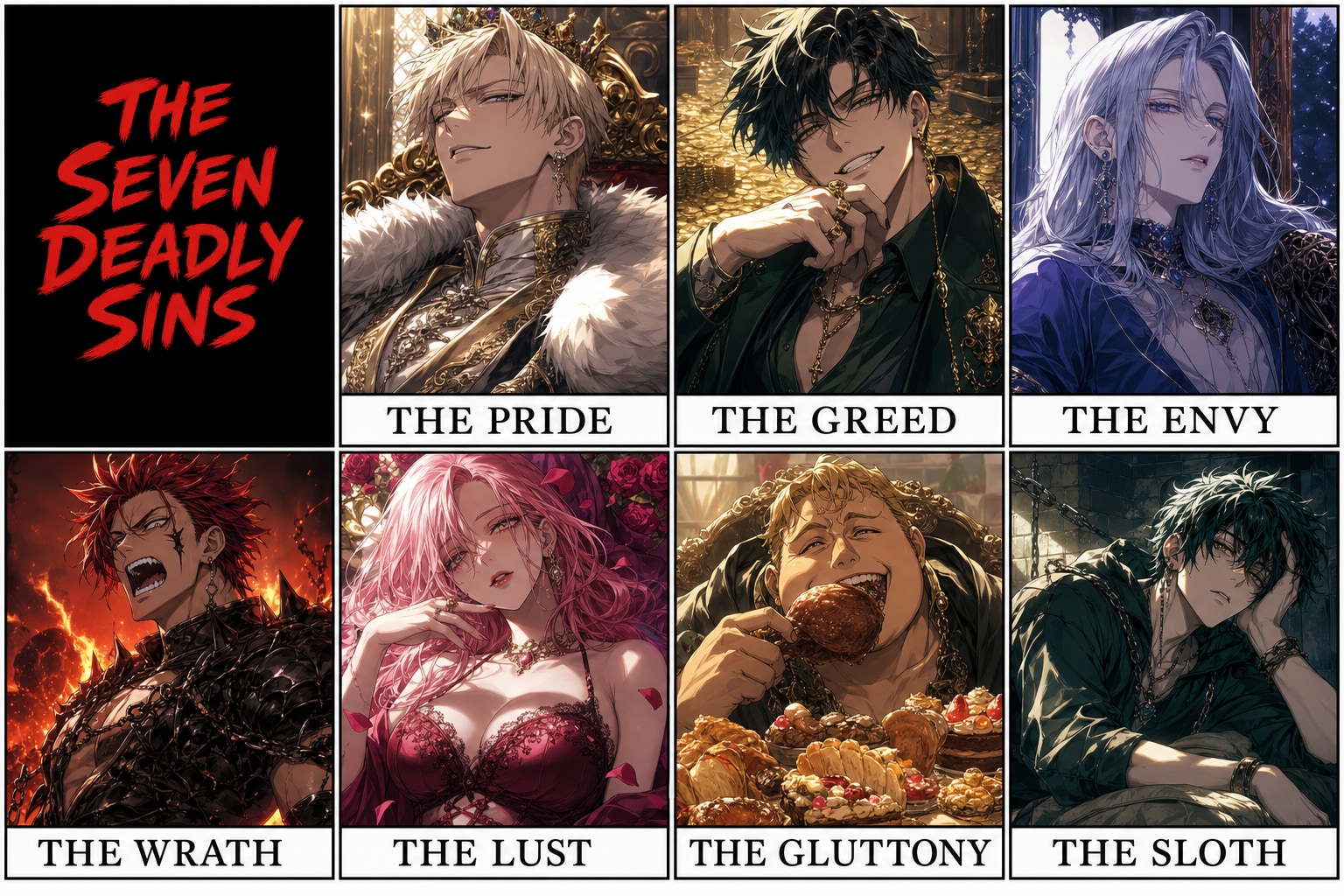 擬人化『THE SEVEN DEADLY SINS』