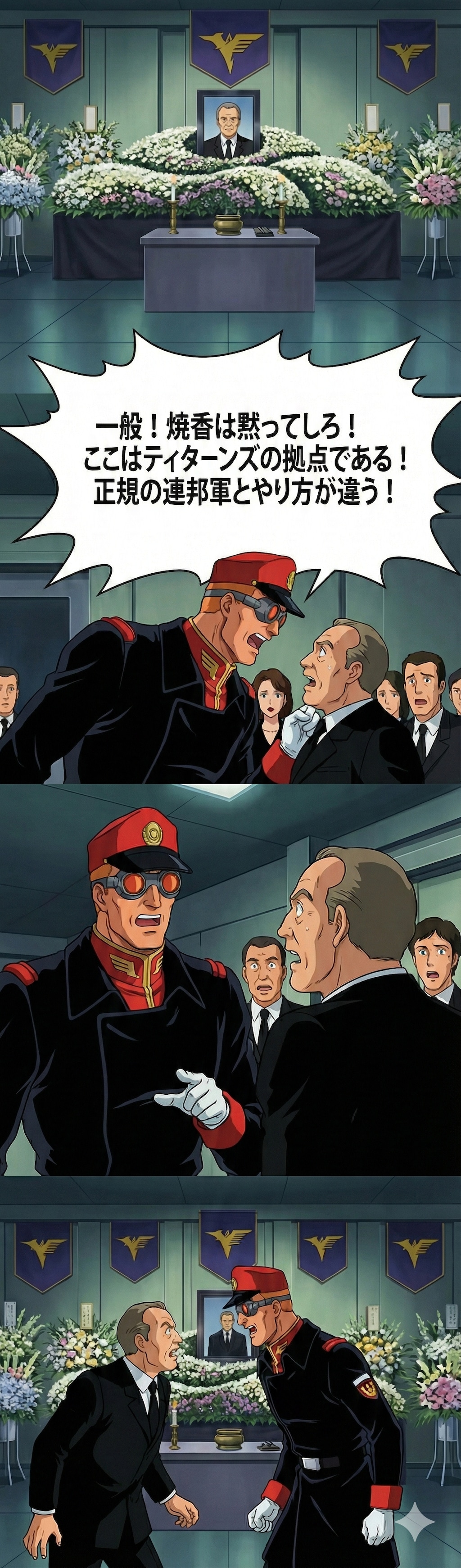 一般焼香は黙ってしろ！