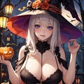 ハロウィンのセクシー美女 2枚目