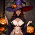 ハロウィンのセクシー美女 8枚目
