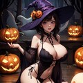 ハロウィンのセクシー美女 3枚目