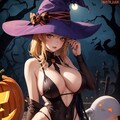 ハロウィンのセクシー美女 5枚目
