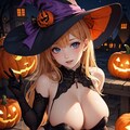 ハロウィンのセクシー美女 7枚目