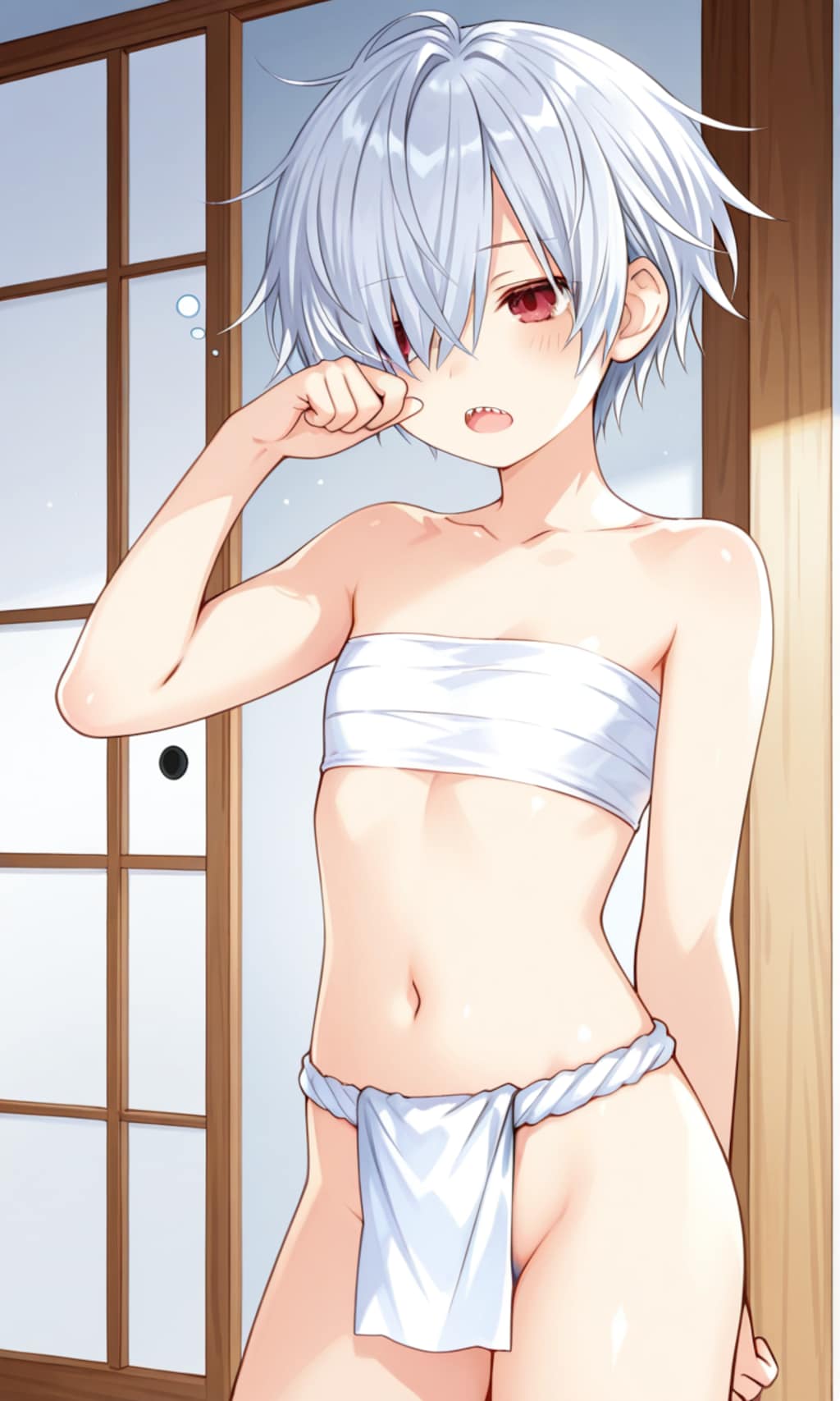 先輩くノ一の朝のルーティン