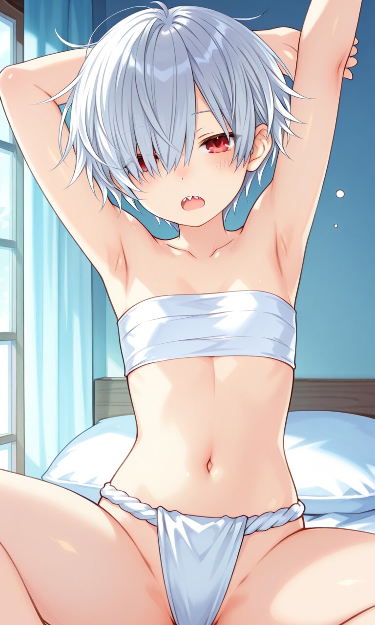 先輩くノ一の朝のルーティン