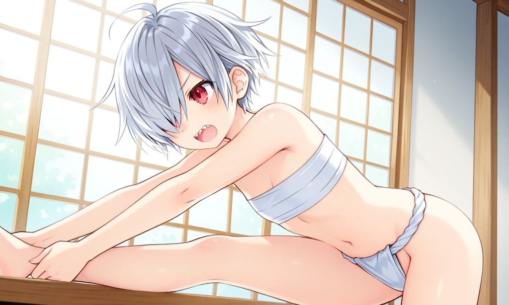 先輩くノ一の朝のルーティン