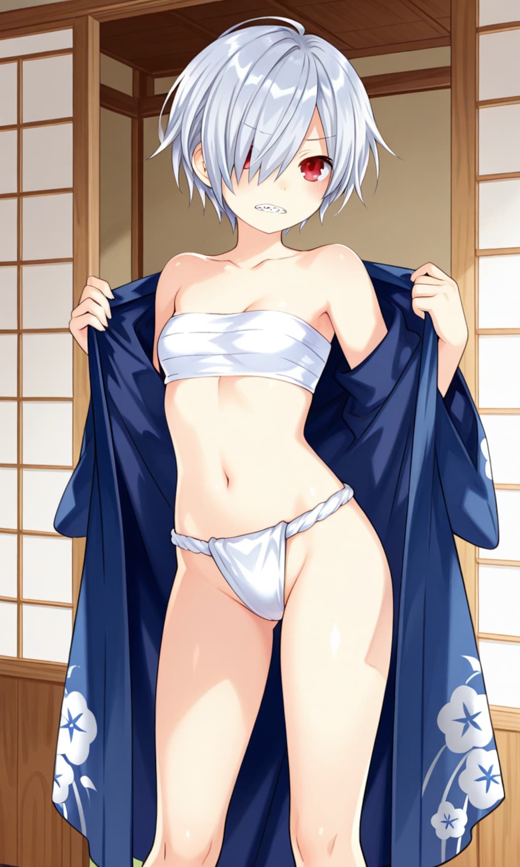 先輩くノ一の朝のルーティン