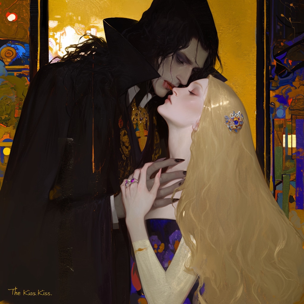 Kiss ( dedicated to Klimt ) | の人気AIイラスト・グラビア
