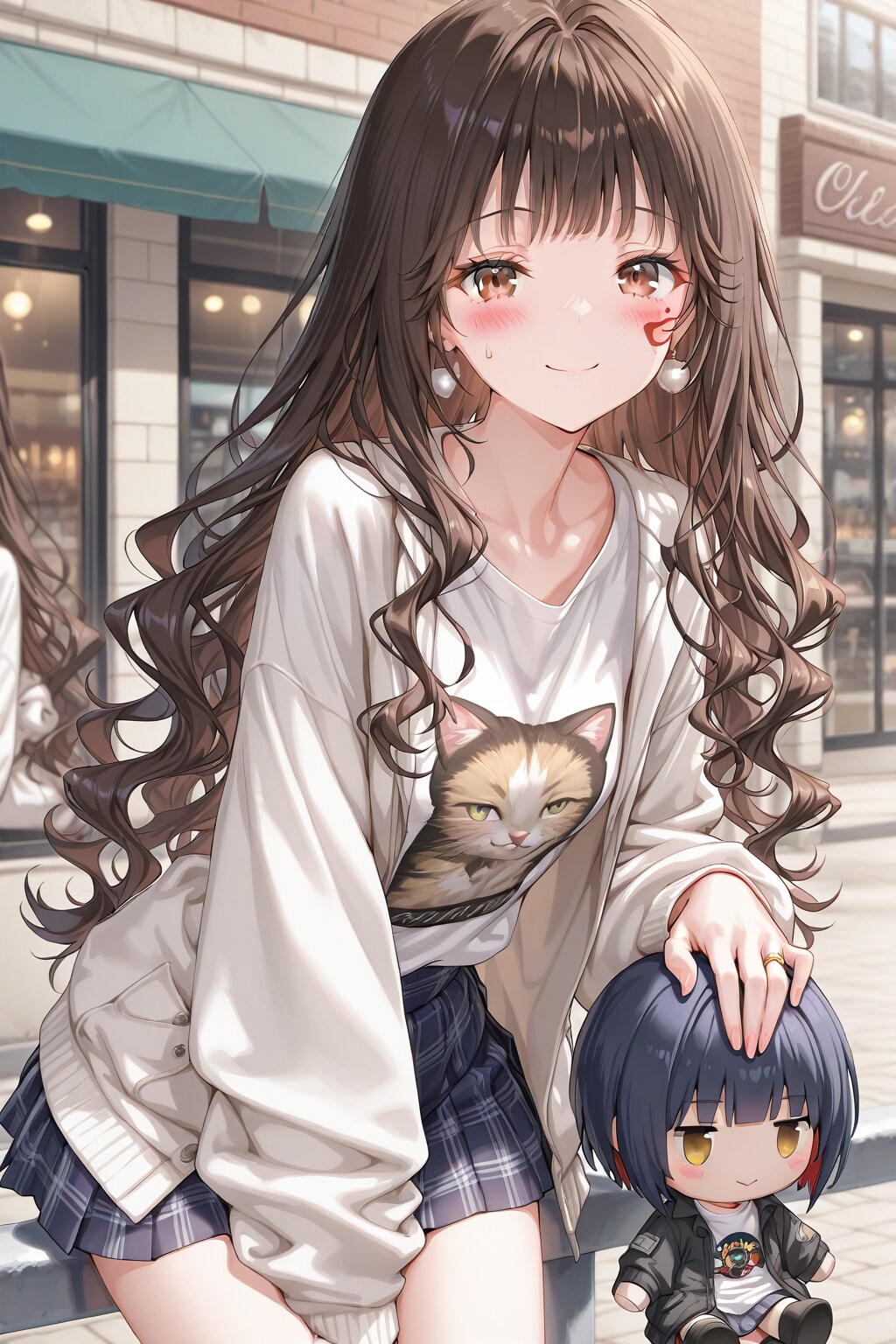 ぬい活中の子 | の人気AIイラスト・グラビア