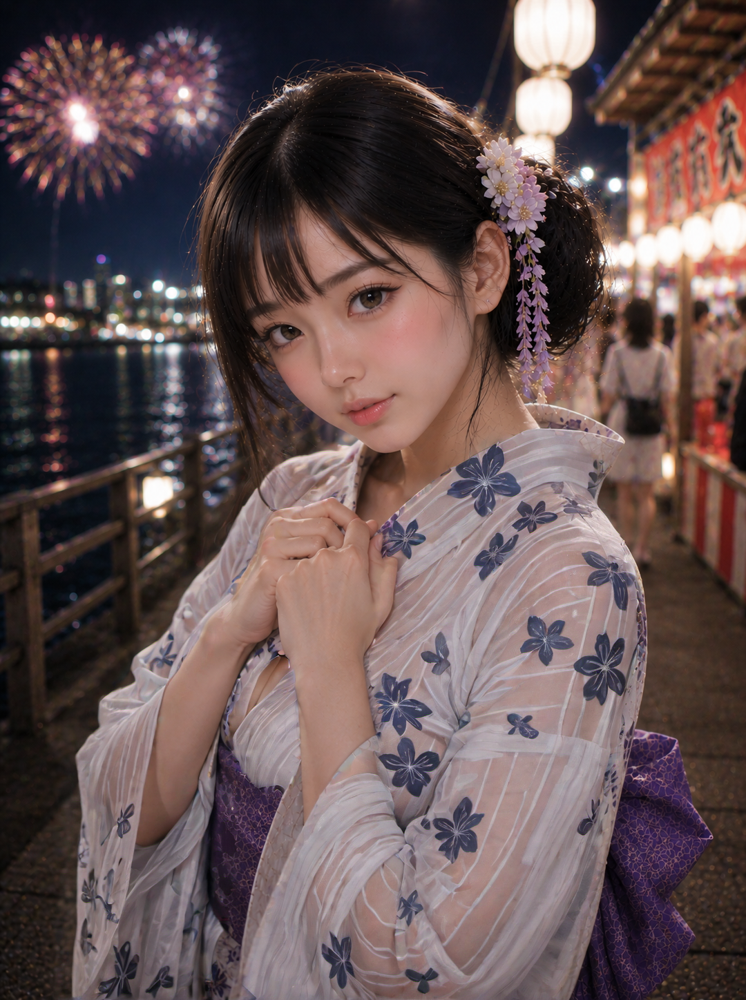 浴衣の彼女