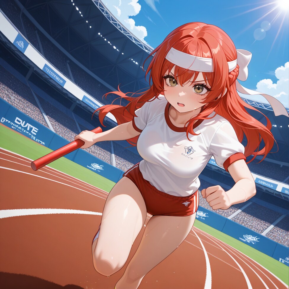ブルマ女子