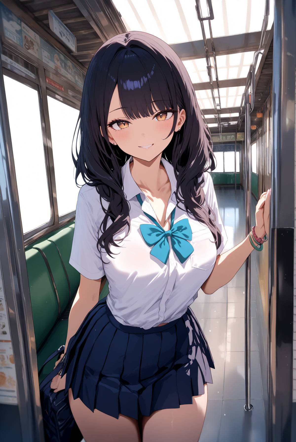 JK！ | の人気AIイラスト・グラビア