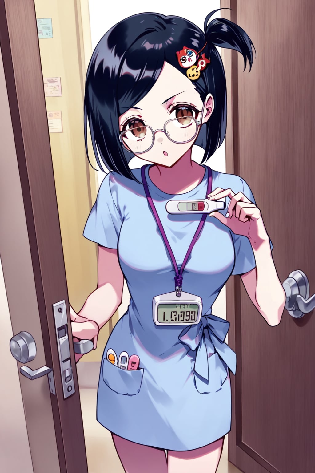 朝の検温お忘れですよ! | の人気AIイラスト・グラビア