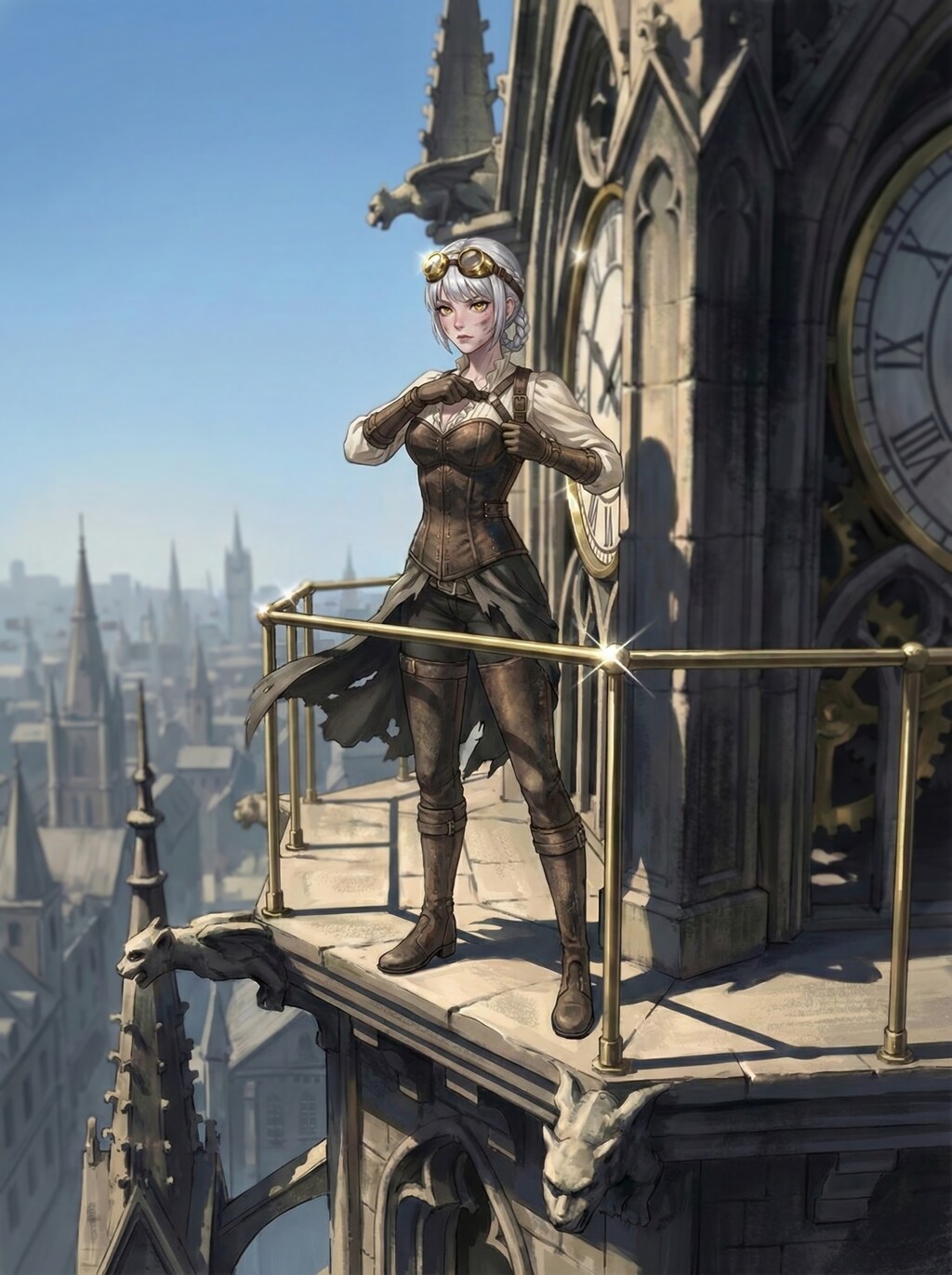 『 時計塔上の技師 』 - The Clock Tower Mechanic