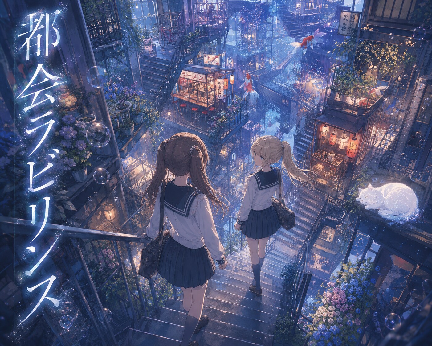 都会ラビリンス | の人気AIイラスト・グラビア