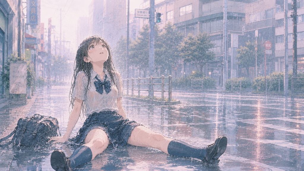 １文字入れ替えと少女