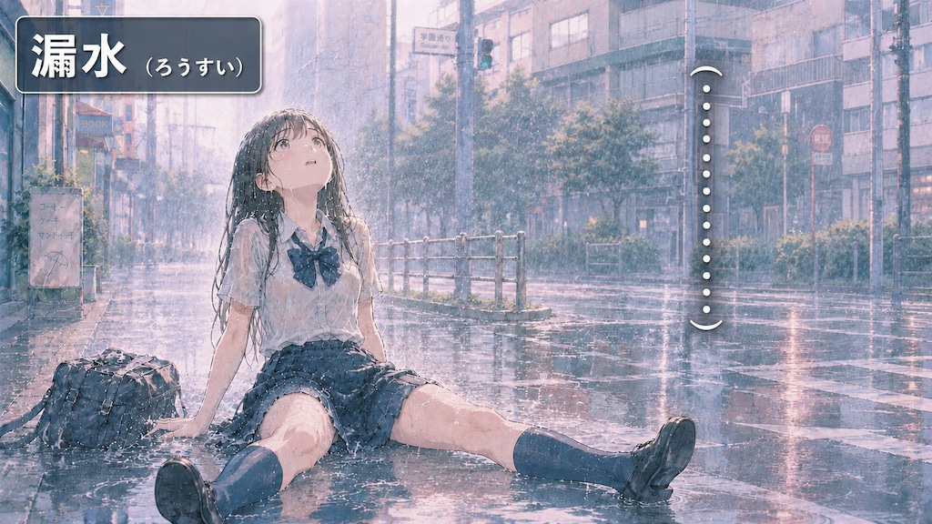 １文字入れ替えと少女