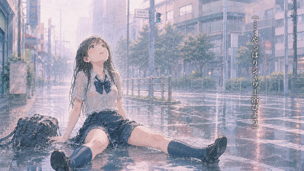 １文字入れ替えと少女