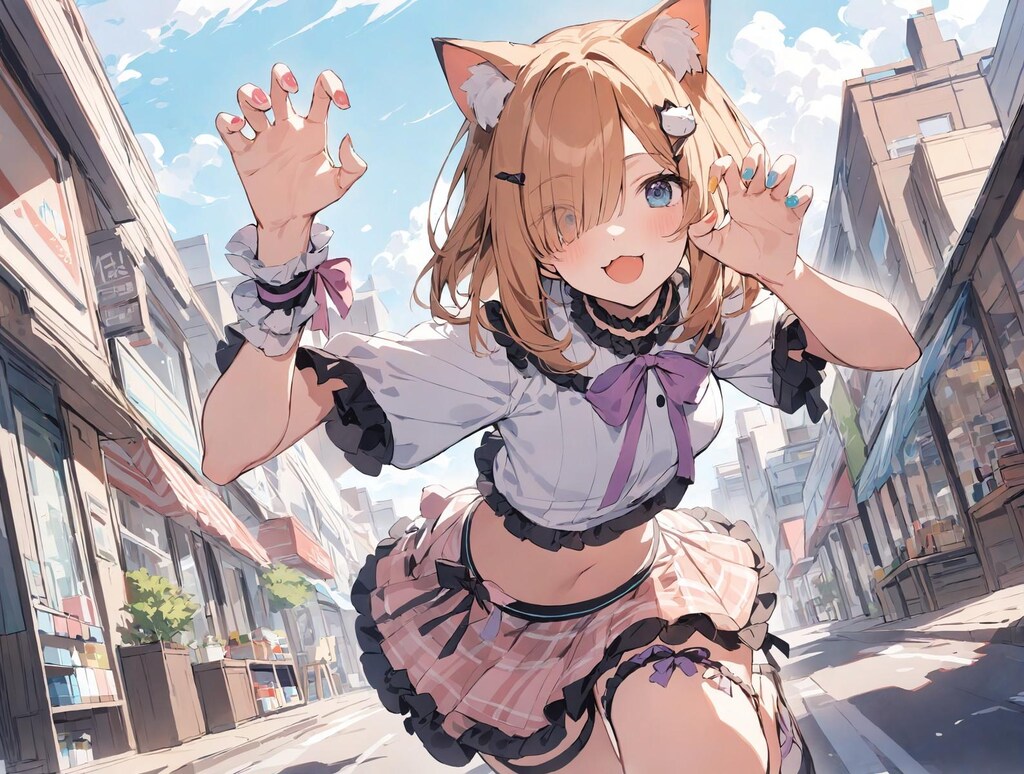 何か買ってけにゃー！