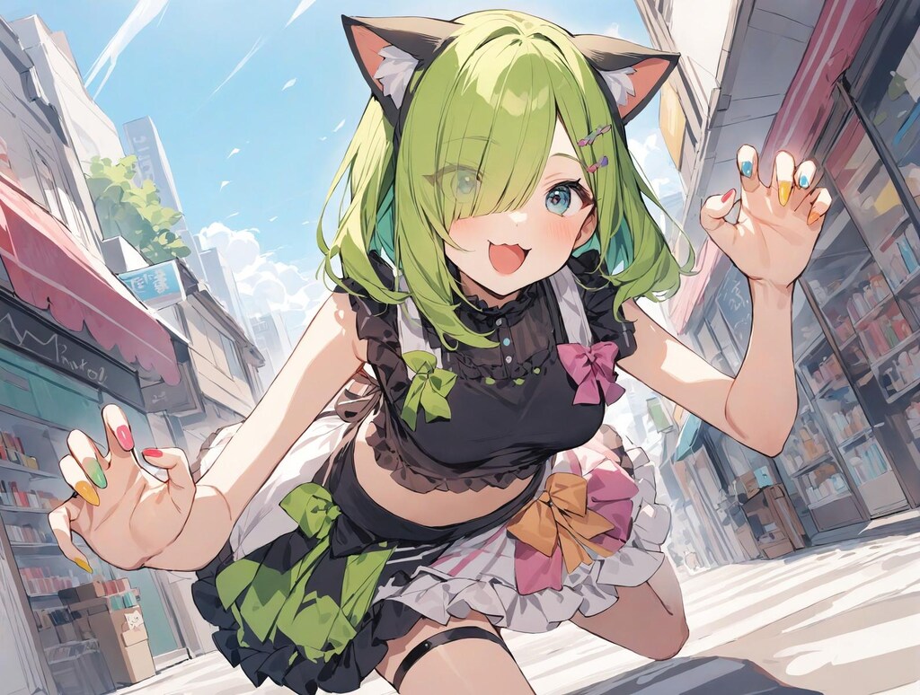 何か買ってけにゃー！