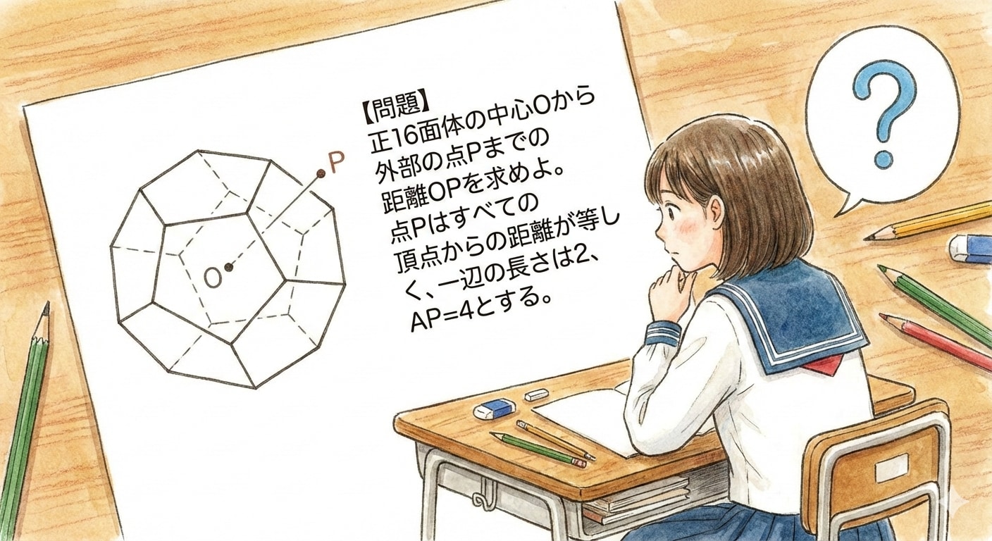 【問題】点Pの行方 | の人気AIイラスト・グラビア