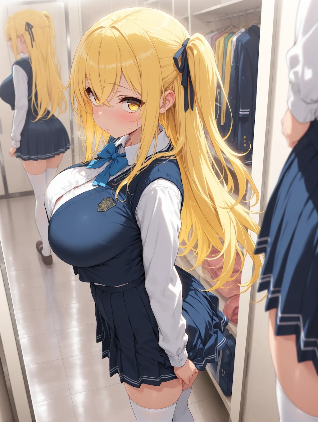 何みてるんですかぁ？///