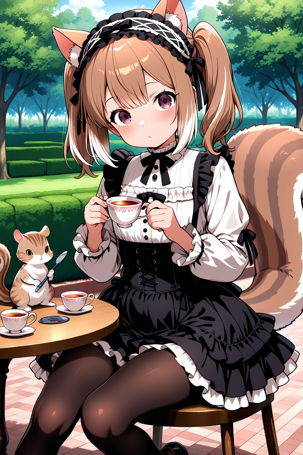 おめかしシルちゃん《おいでよ どうぶつの娘》