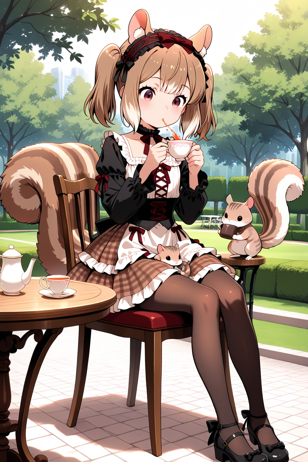 おめかしシルちゃん《おいでよ どうぶつの娘》