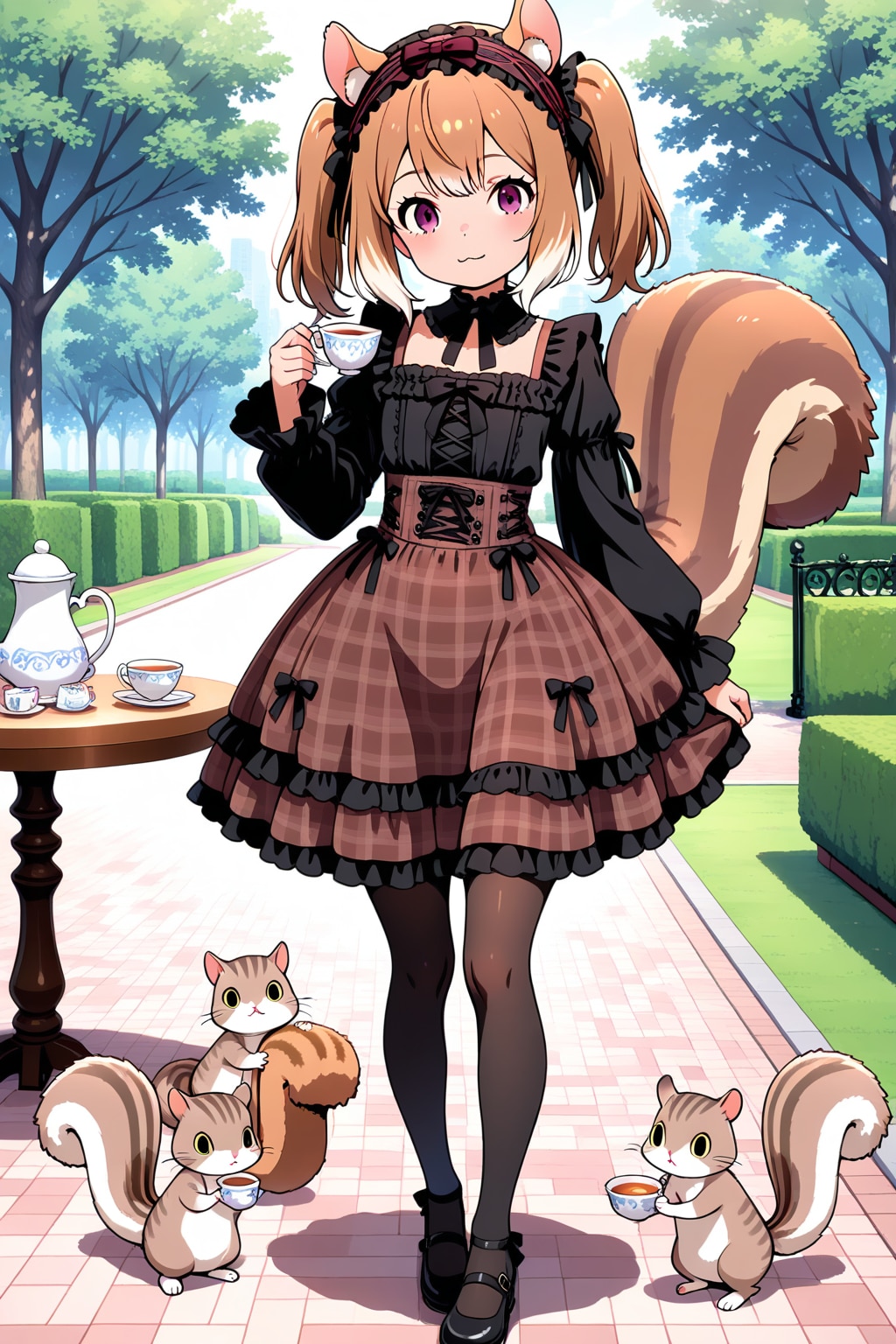 おめかしシルちゃん《おいでよ どうぶつの娘》