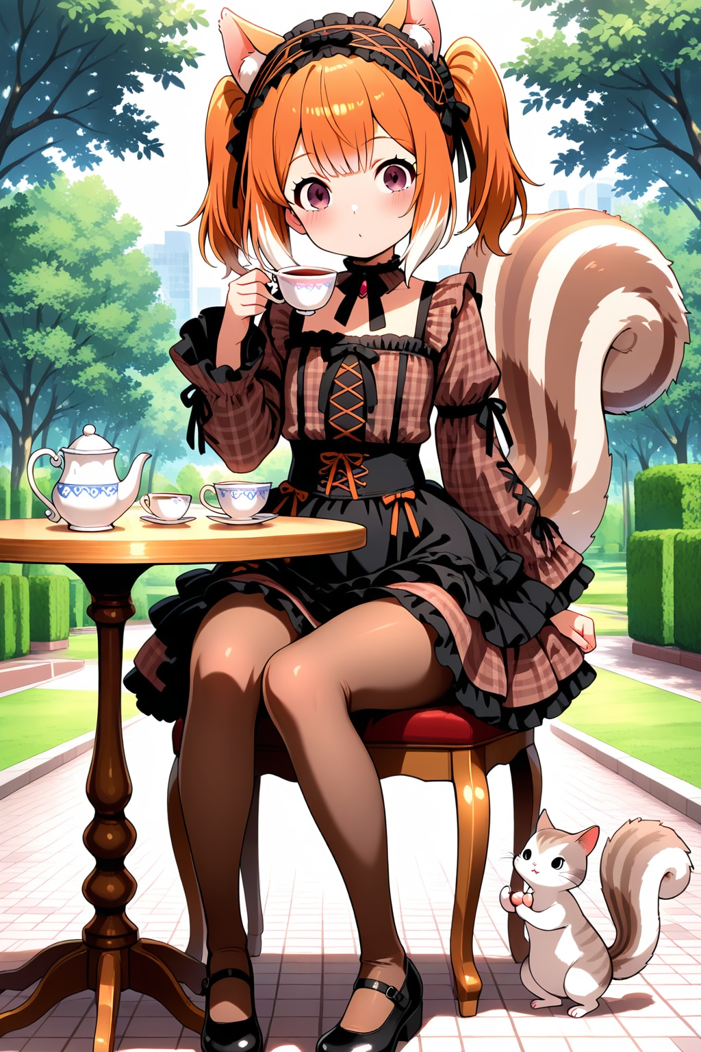 おめかしシルちゃん《おいでよ どうぶつの娘》