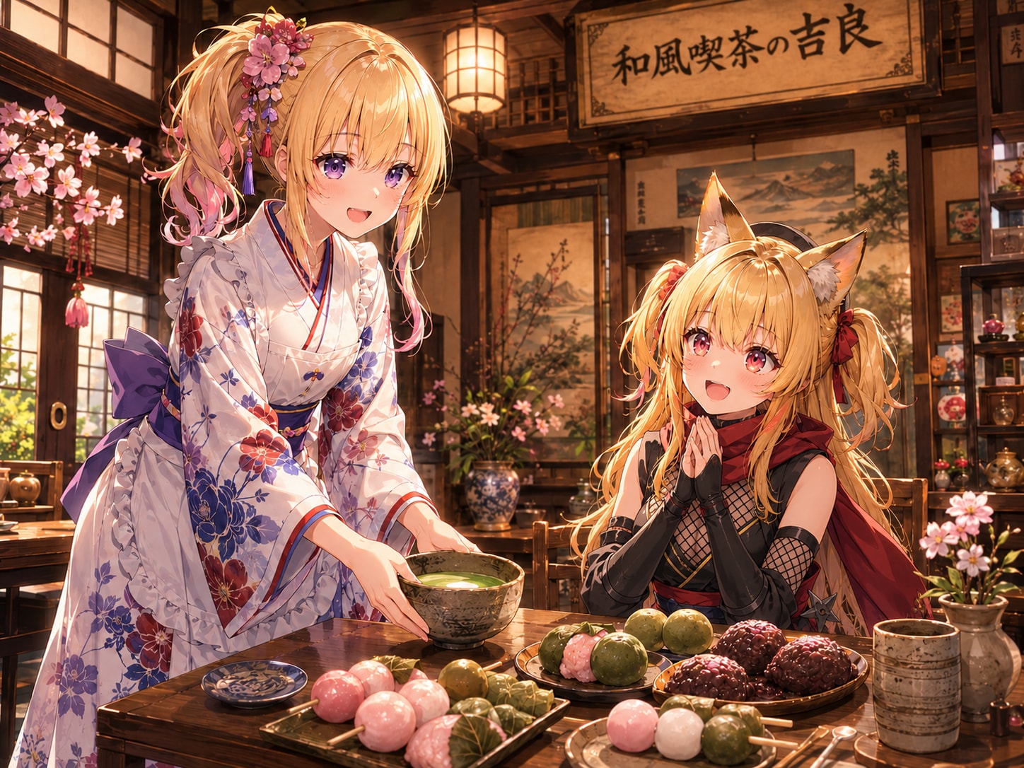 和風喫茶へようこそ♪