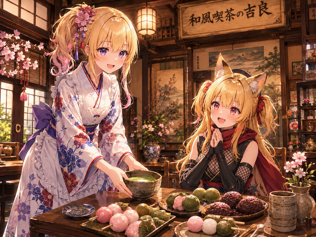 和風喫茶へようこそ♪