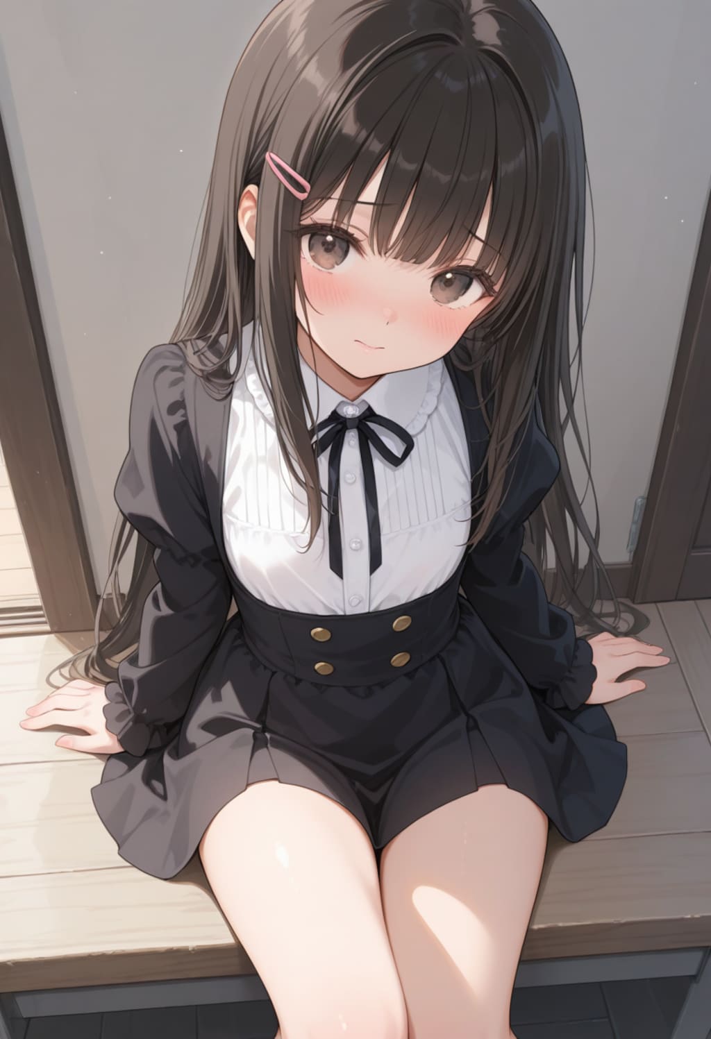 黒髪の美少女(206)