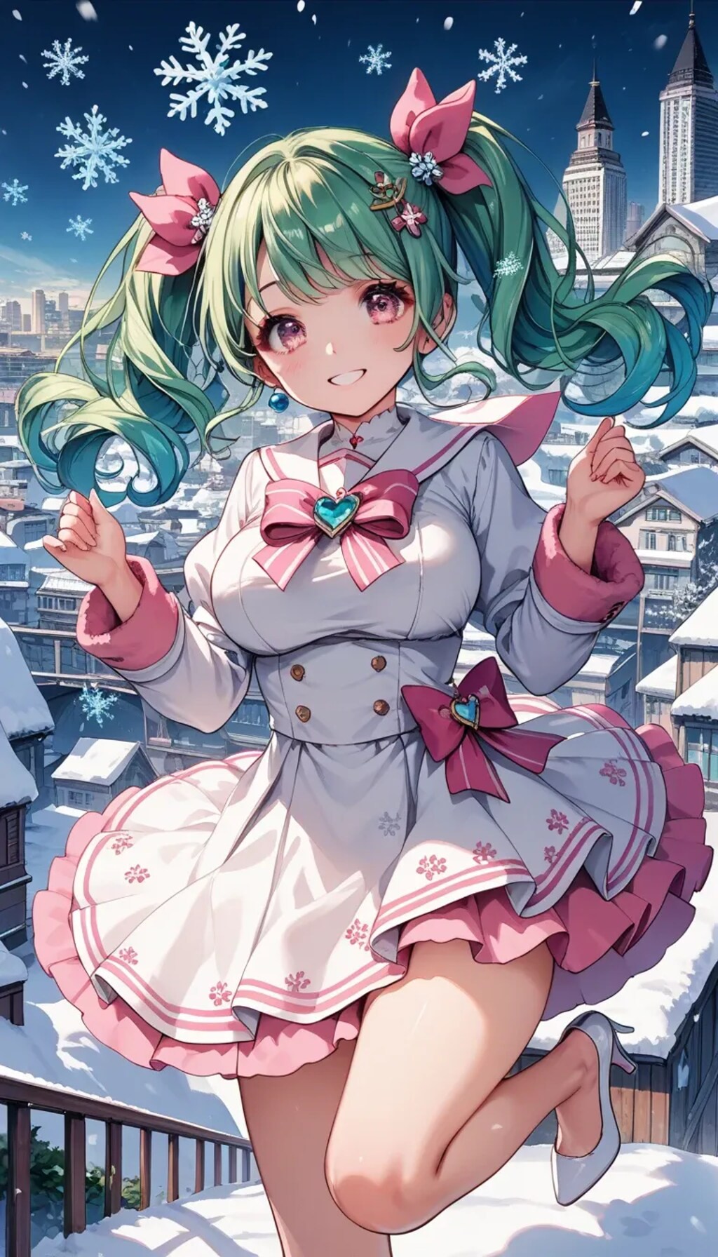 満月と雪の結晶♡ Lunaちゃん