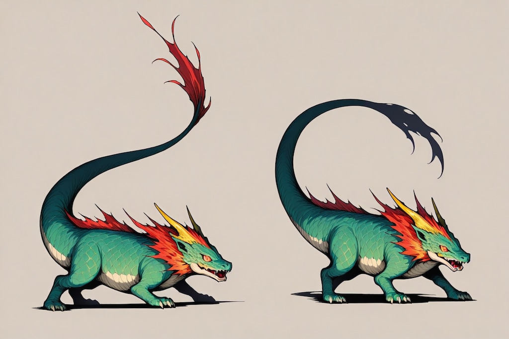 サラマンダー（火トカゲ）