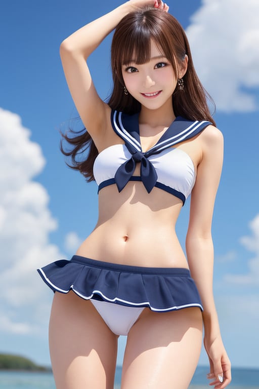 セーラー水着
