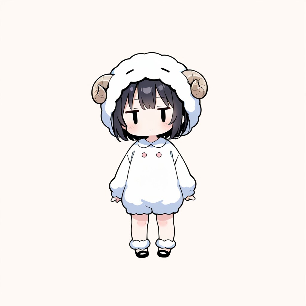 着ぐるみ着せ替え（ひつじ）