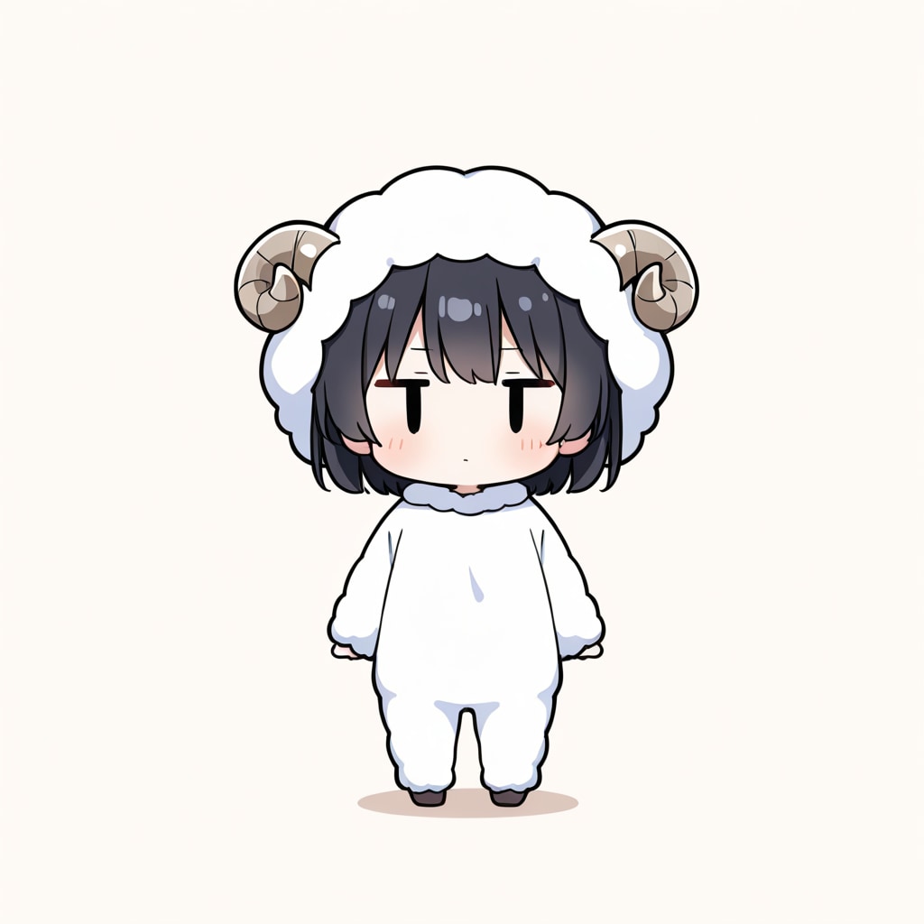 着ぐるみ着せ替え（ひつじ）