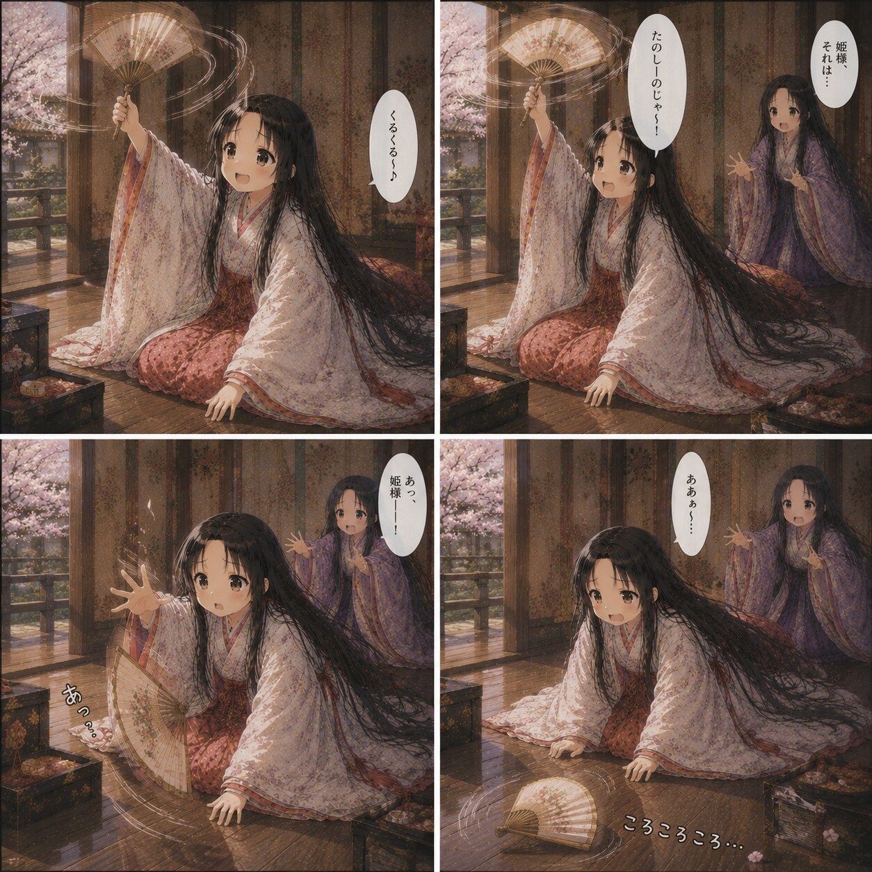 平安貴族幼女 | の人気AIイラスト・グラビア