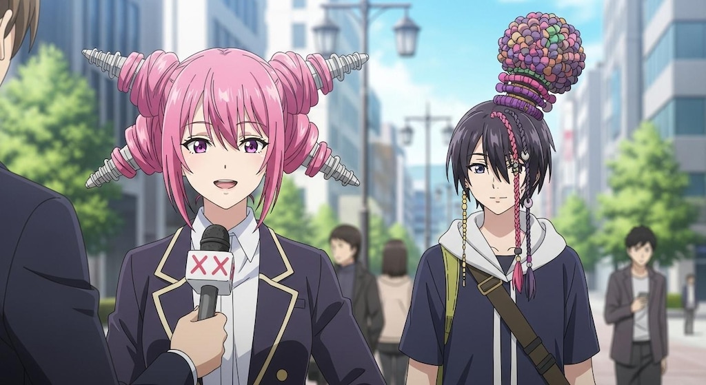 髪型がもっとすごい人が来た