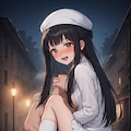 黒髪美少女の露出癖 4枚目