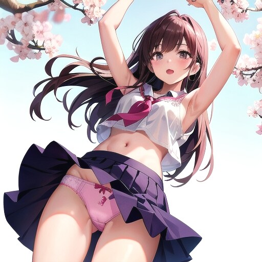 春一番は桜色