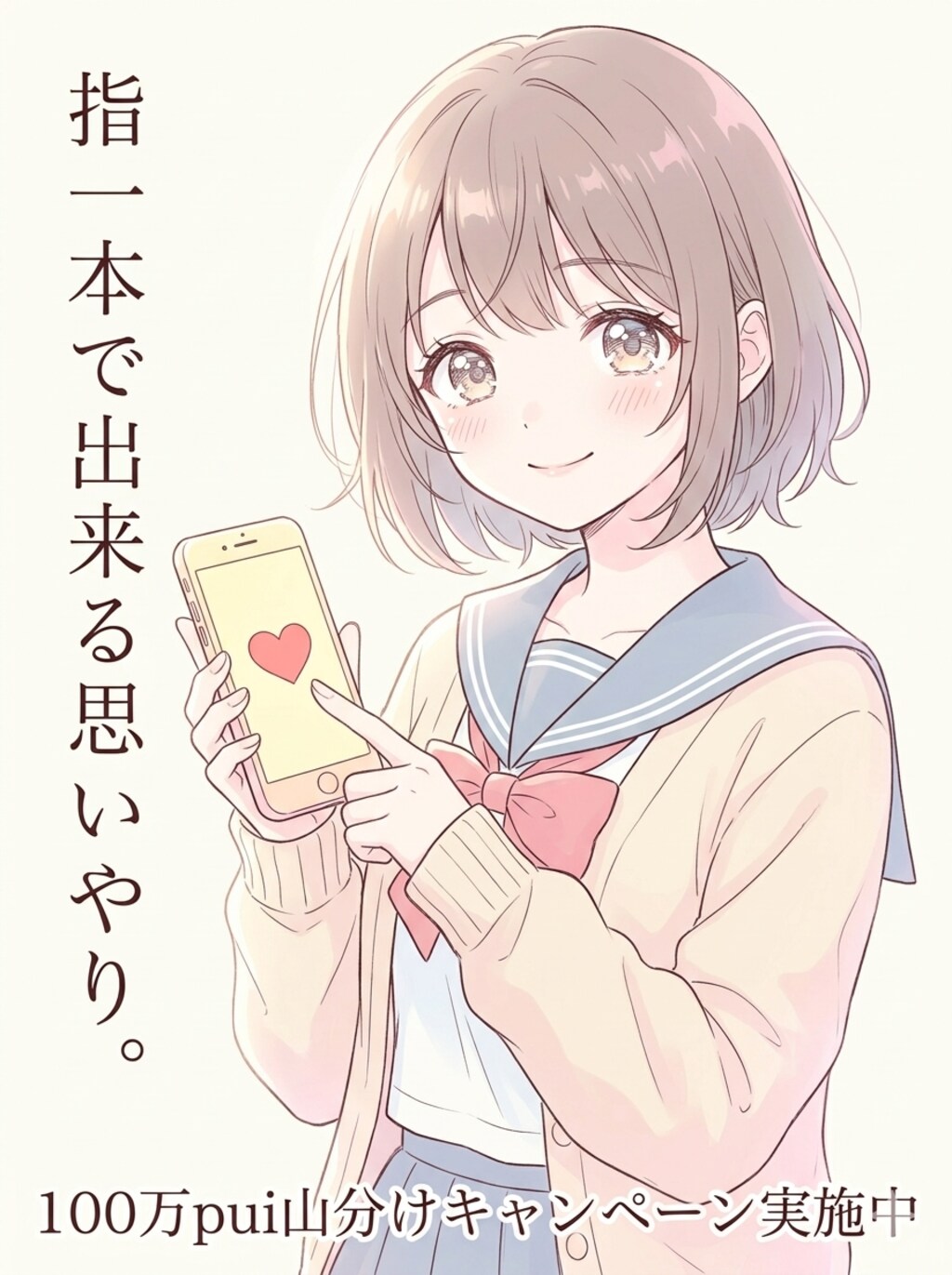 100万pui山分けキャンペーン実施中！